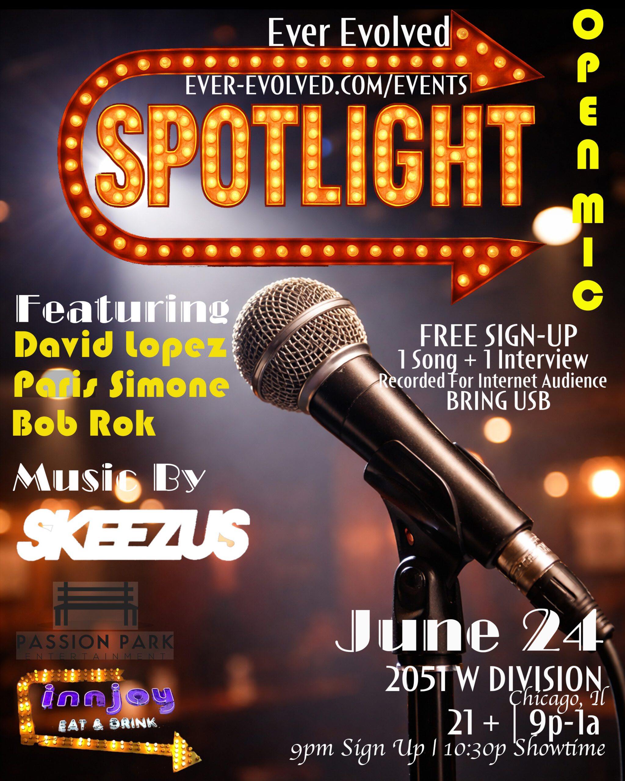 Too Urban Open Mic 